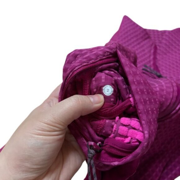 Lululemon Water-Repellent Grid Fleece Hiking Jacket Size 2 - Picture 4 of 5